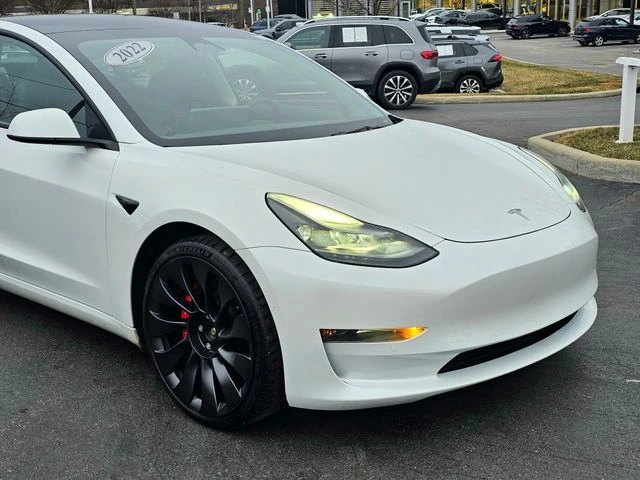 Used 2022 Tesla Model 3 Performance with VIN 5YJ3E1EC9NF262762 for sale in Cincinnati, OH