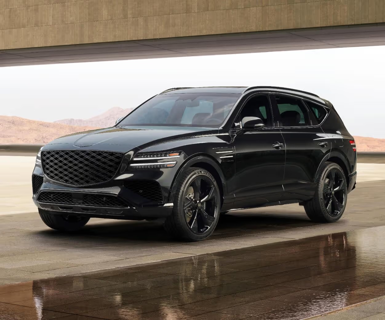 The Genesis GV80 Black & Genesis GV80 Coupe Black