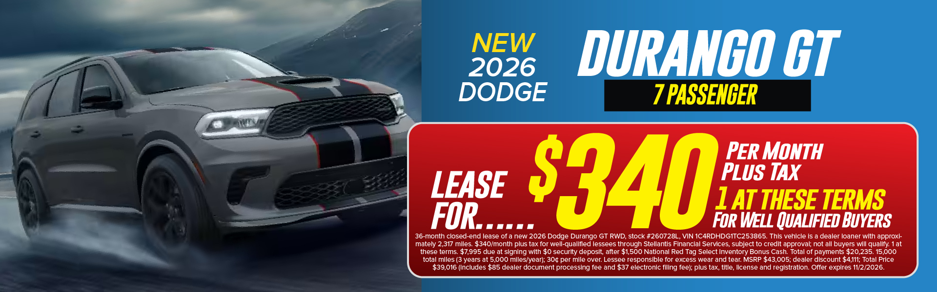 Lease Offer
