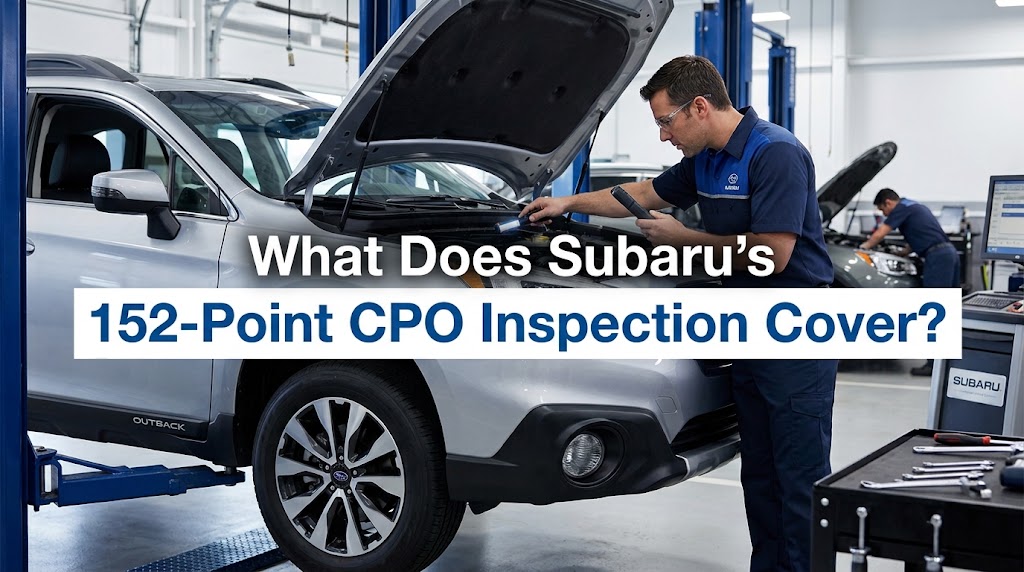 What Does Subaru’s 152‑Point CPO Inspection Cover?