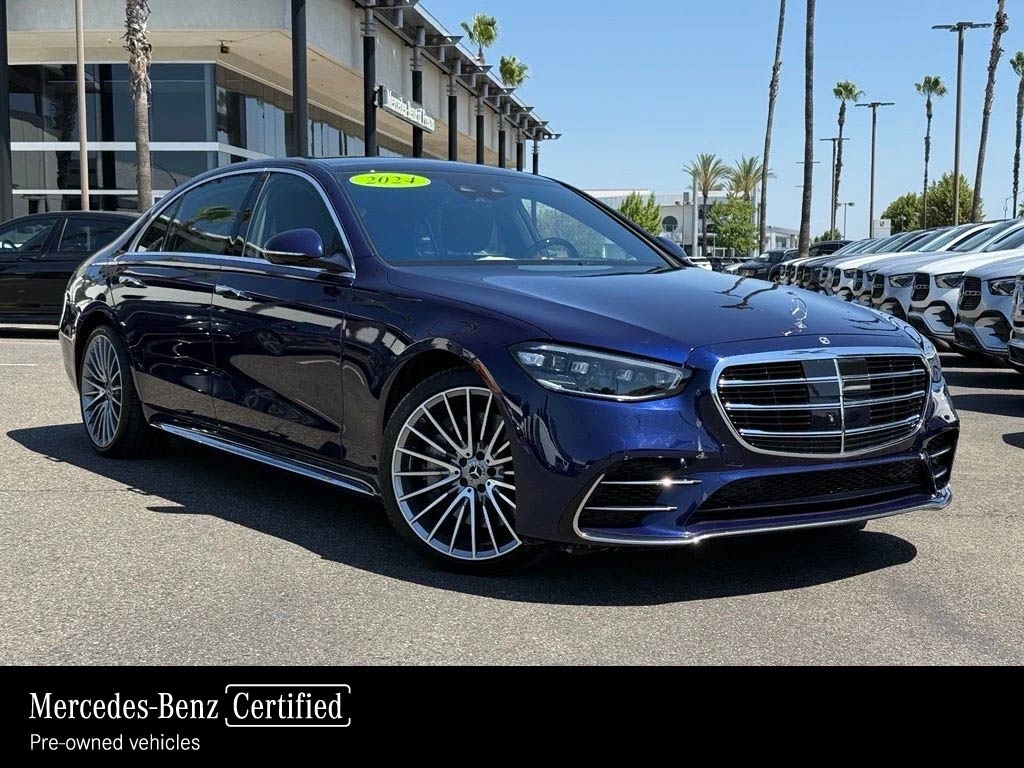 Certified Pre-Owned 2024 Mercedes-Benz S 580 4MATIC® Sedan