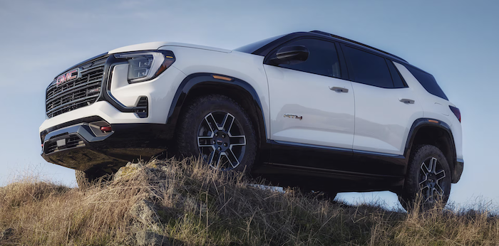 white 2026 GMC Terrain small SUV