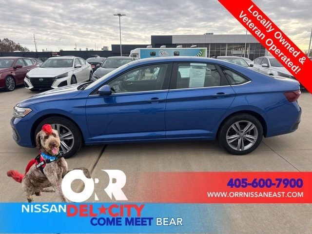 Used 2024 Volkswagen Jetta SE with VIN 3VW7M7BU0RM003984 for sale in Del City, OK