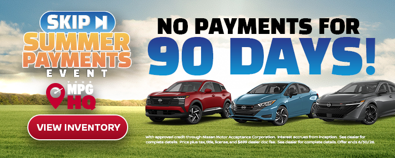 No Payments All Summer Long
