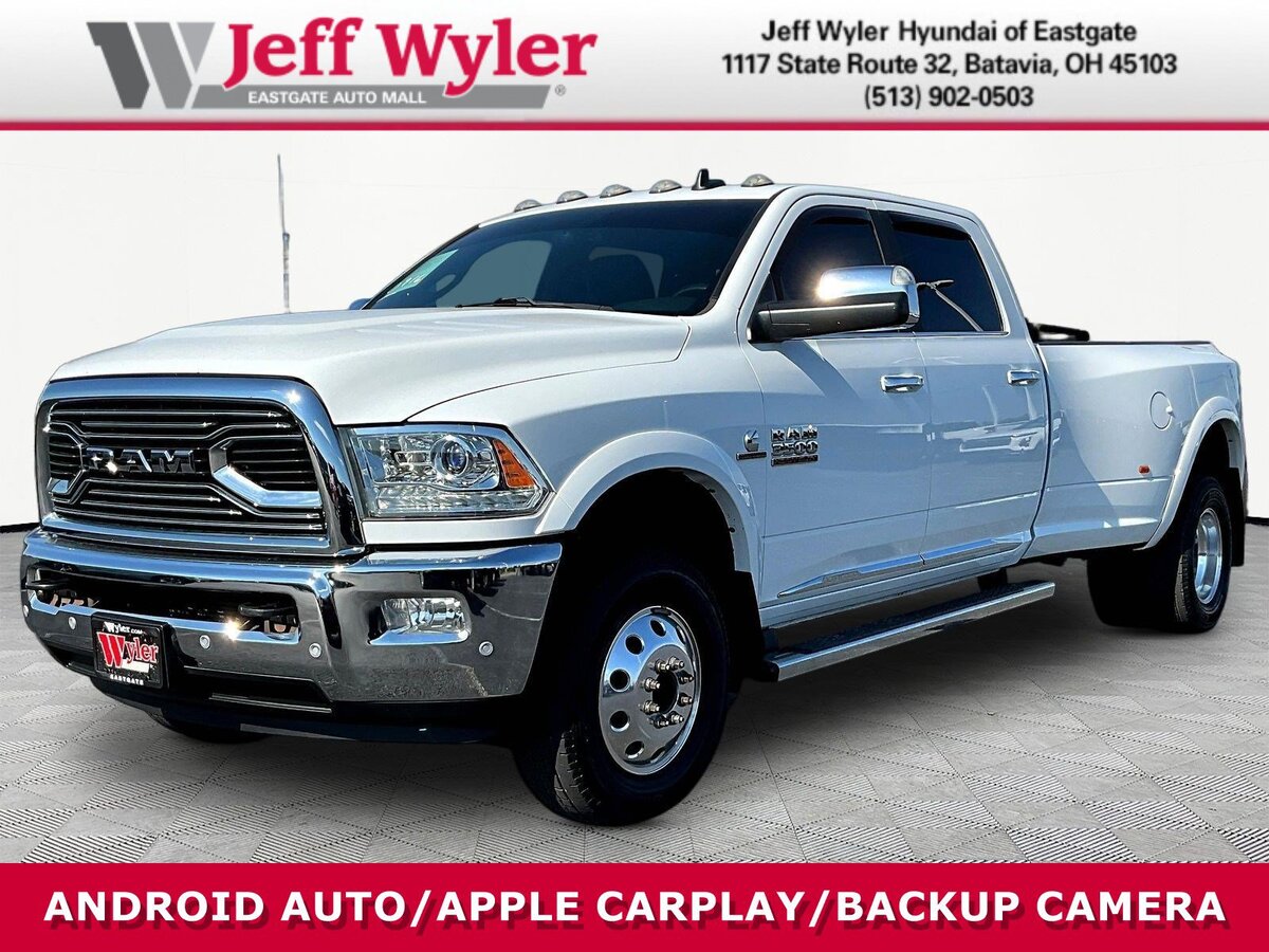 2018 Ram 3500 Limited 4x4 Crew Cab 8' Box