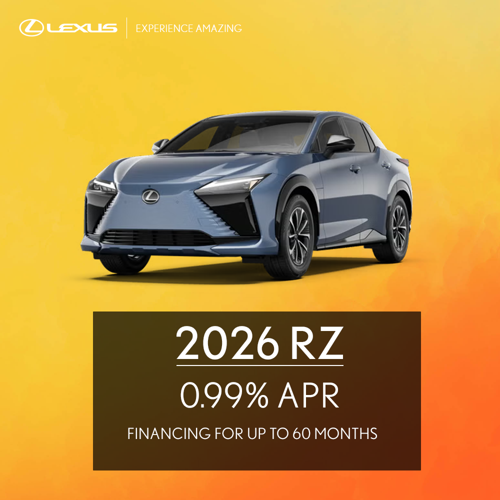 Select New 2026 Lexus RZ Models