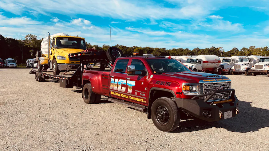 Dually with Trailer