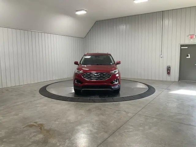 Used 2021 Ford Edge SEL with VIN 2FMPK4J95MBA20466 for sale in Roanoke, IN