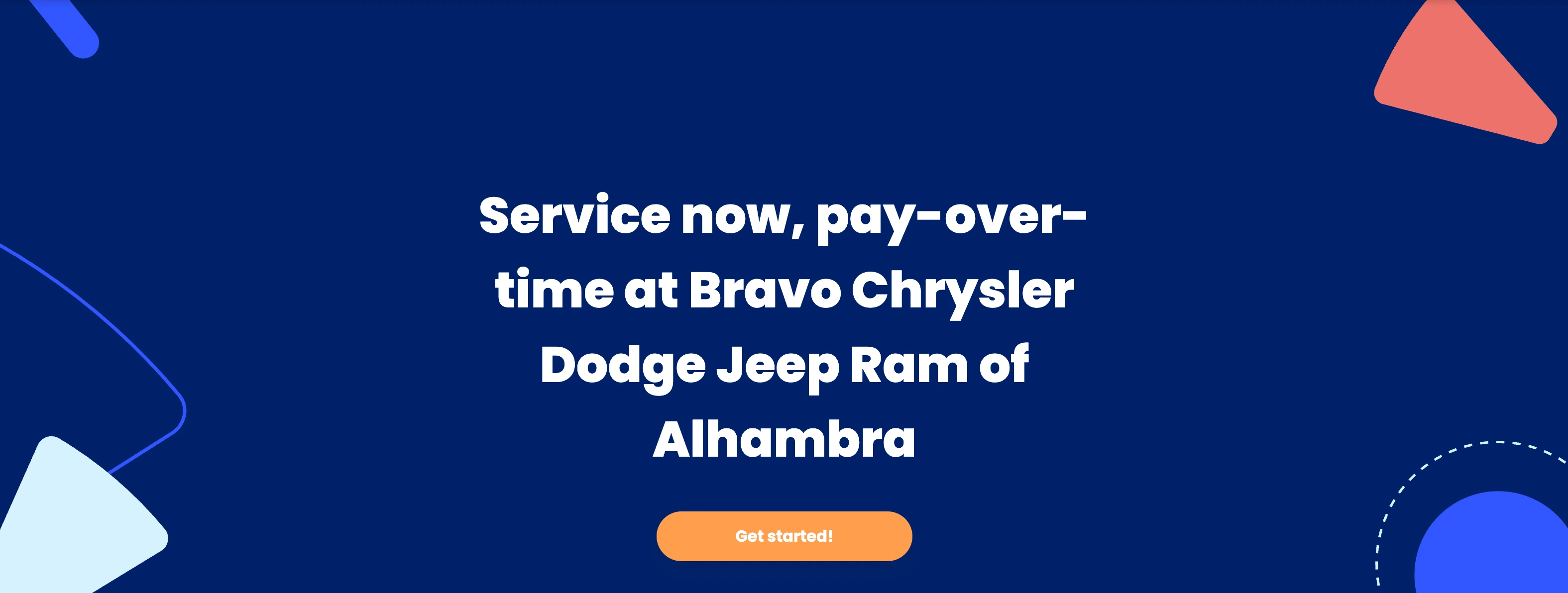 Service and Parts Financing