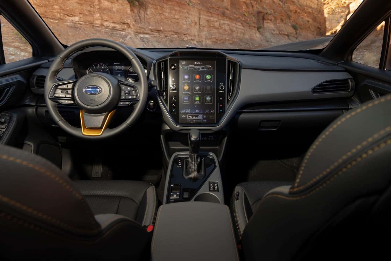 2024 Subaru Crosstrek Wilderness on trail