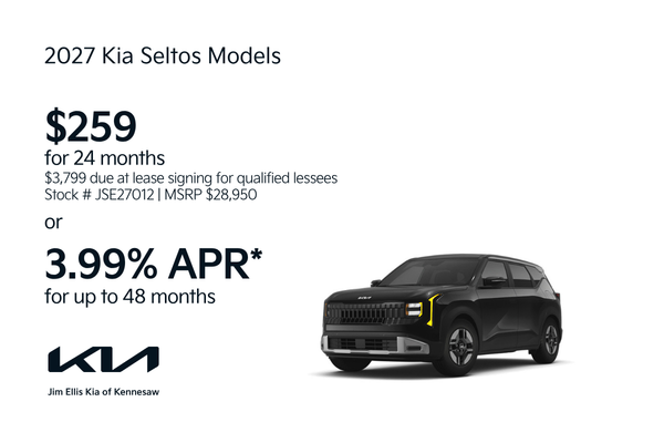 2027 Kia Seltos Offers
