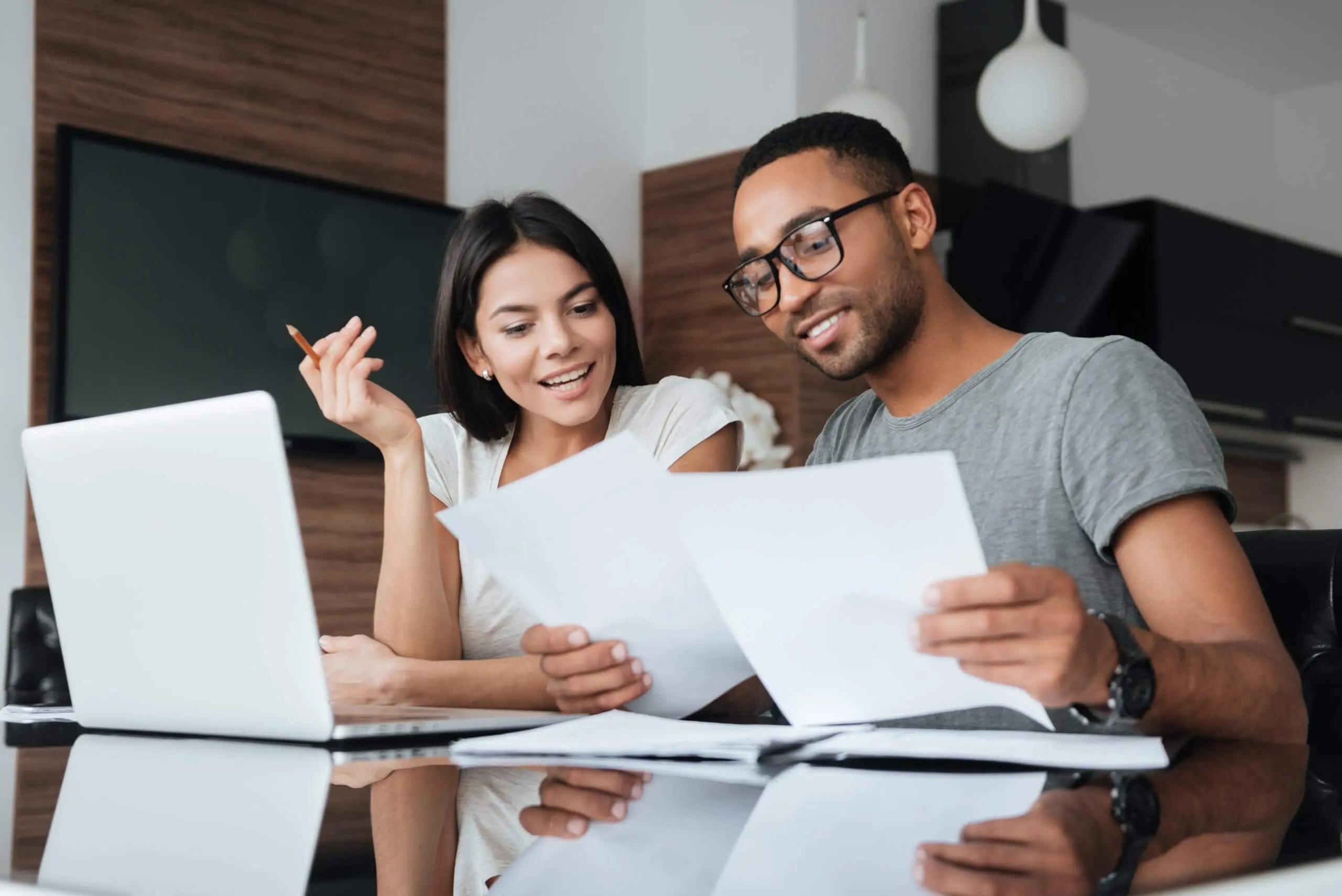 Customer reviewing financing options with a finance manager