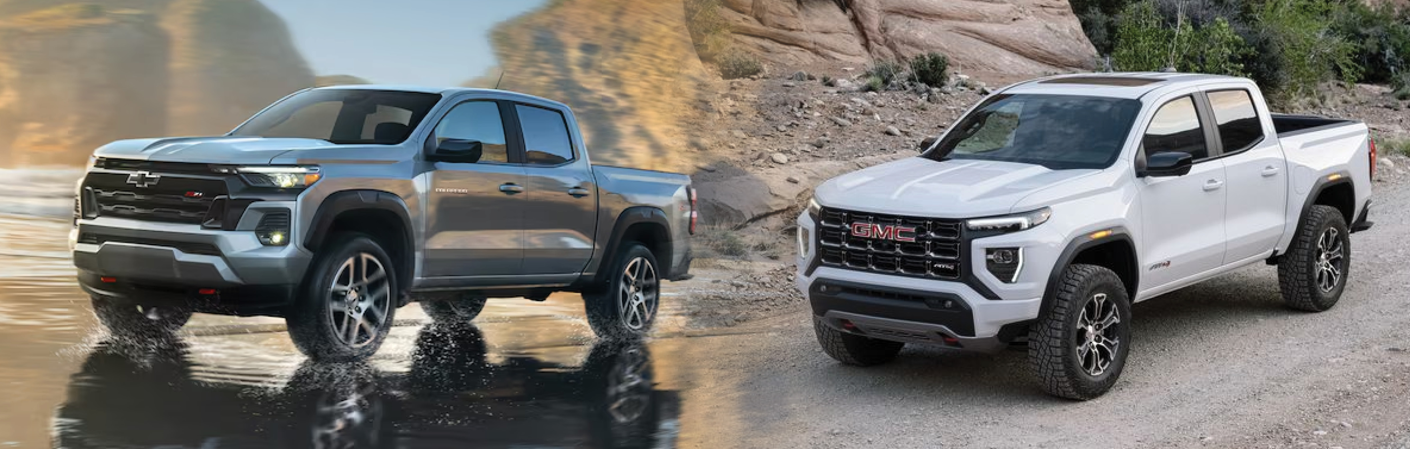 2024 Chevy Colorado vs 2024 GMC Canyon