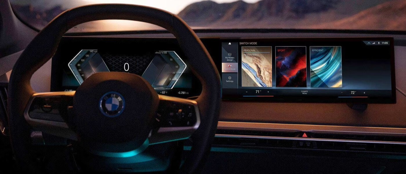 2024 BMW iX Interior