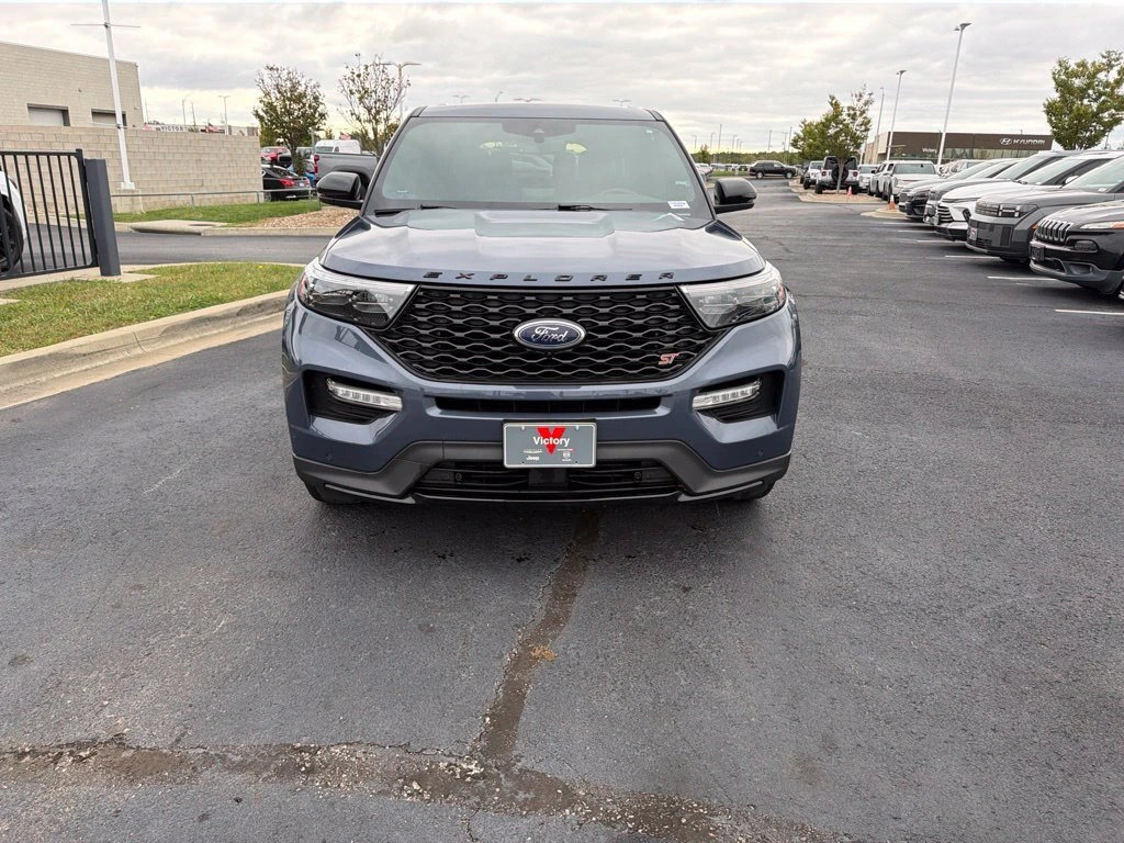 Used 2021 Ford Explorer ST with VIN 1FM5K8GCXMGA24202 for sale in Kansas City