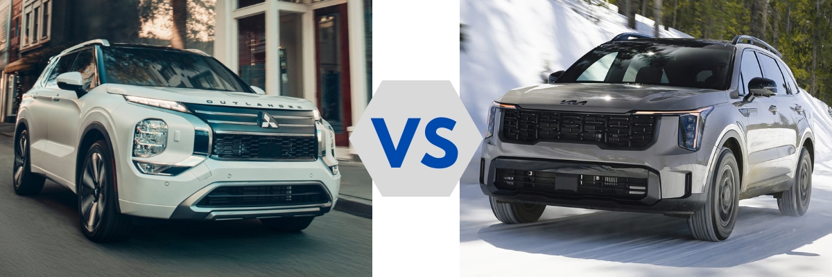 2026 Mitsubishi Outlander vs 2026 Kia Sorento