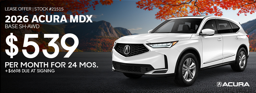 2026 Acura MDX