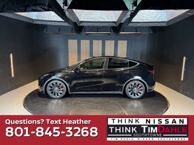 Used 2022 Tesla Model Y Performance with VIN 7SAYGDEFXNF346913 for sale in South Jordan, UT