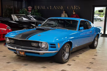 1970 Grabber Blue Ford Mustang