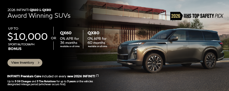 SD 2026 QX60 and QX80 APR