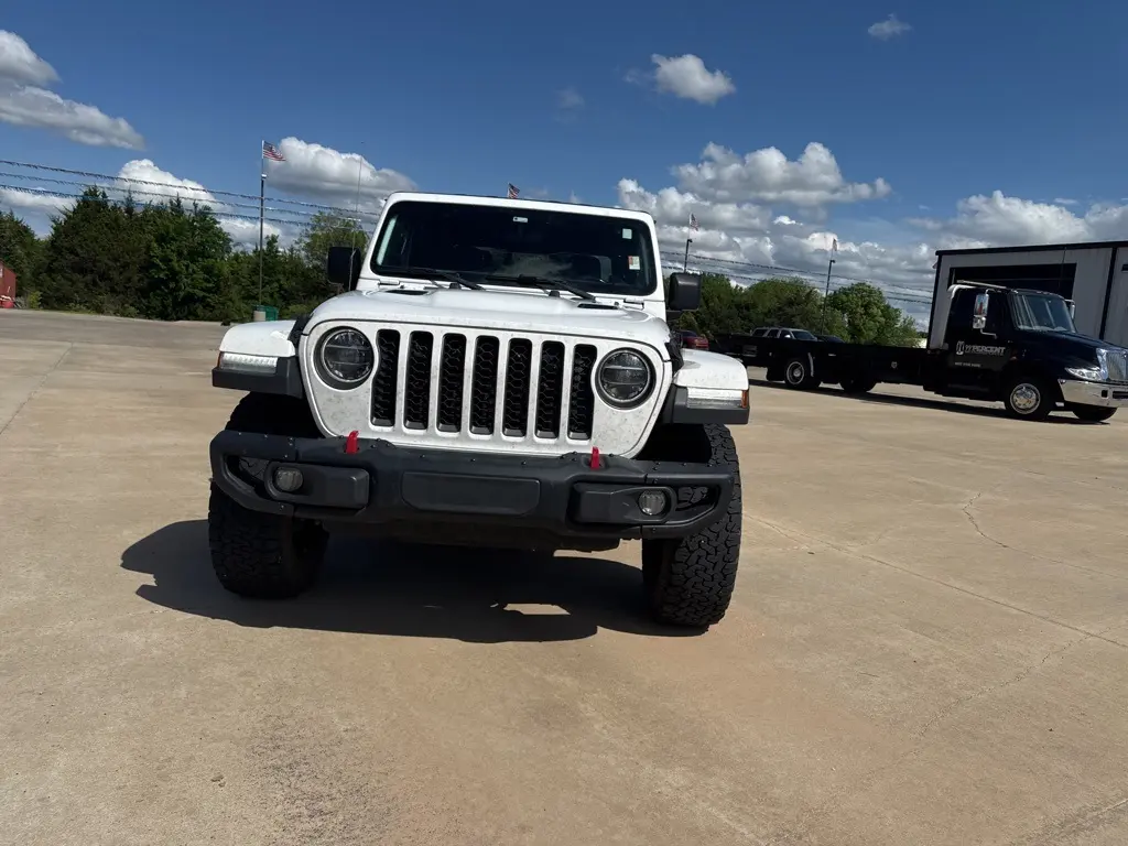 Used 2020 Jeep Gladiator Rubicon with VIN 1C6JJTBGXLL213643 for sale in Bartlesville, OK