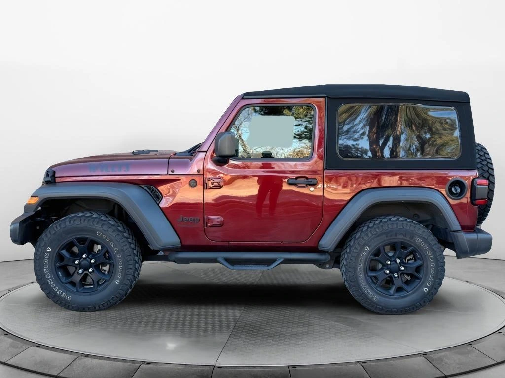 Used 2021 Jeep Wrangler Willys with VIN 1C4GJXAN4MW822544 for sale in Kansas City