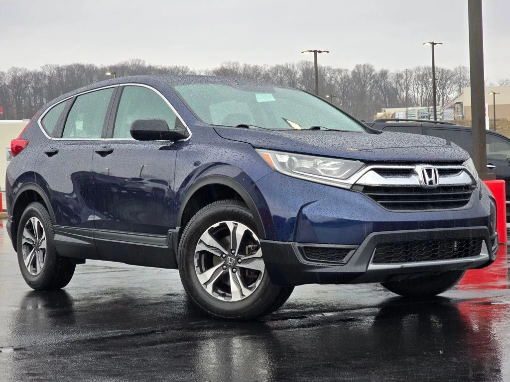Used 2019 Honda CR-V LX with VIN 2HKRW6H3XKH201577 for sale in Lancaster, OH