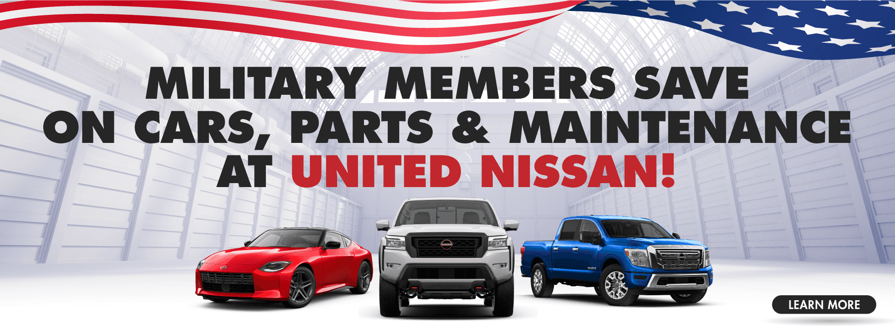 Military members save on cars, parts and maintenance at United Nissan