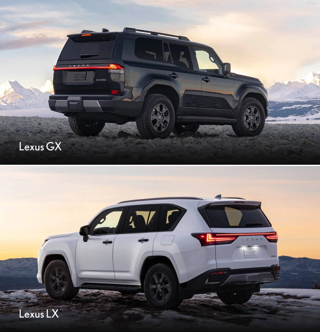 Lexus GX vs. LX Safety