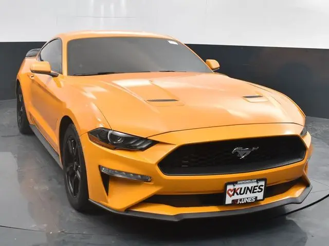 Used 2018 Ford Mustang EcoBoost with VIN 1FA6P8TH7J5131202 for sale in Woodstock, IL