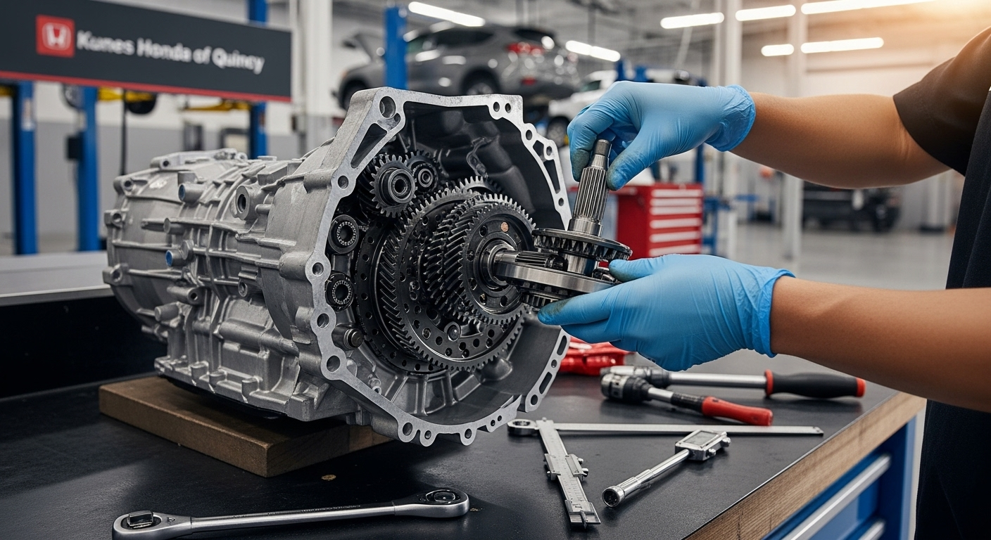 Kunes Honda of Quincy offers reliable transmission repair services in Hannibal, IL. Our certified technicians use genuine parts to ensure your vehicle's optimal performance. Schedule your repair today and experience top-notch service.