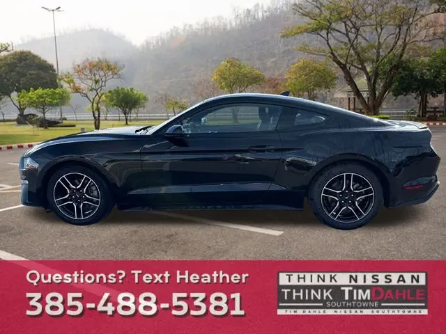 Used 2023 Ford Mustang EcoBoost Premium with VIN 1FA6P8TH7P5109368 for sale in South Jordan, UT