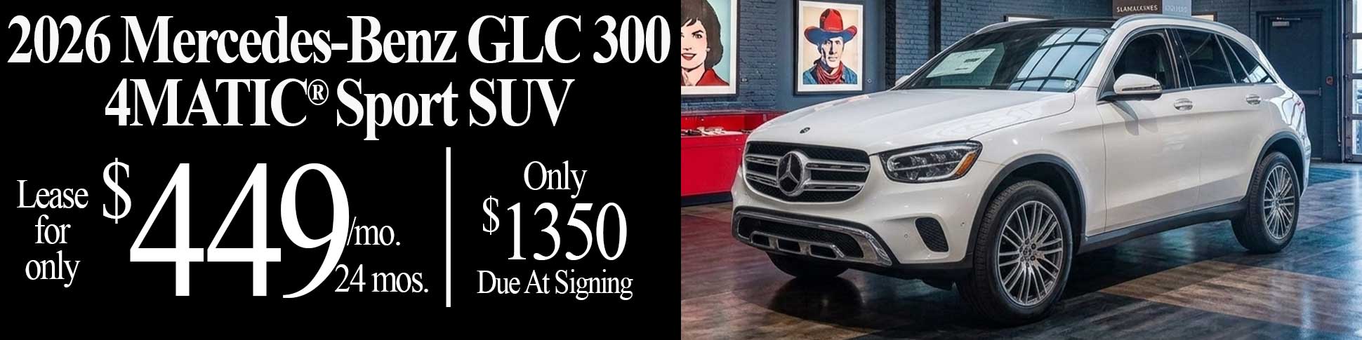 2026 Mercedes-Benz GLC 300 4MATIC Sport SUV