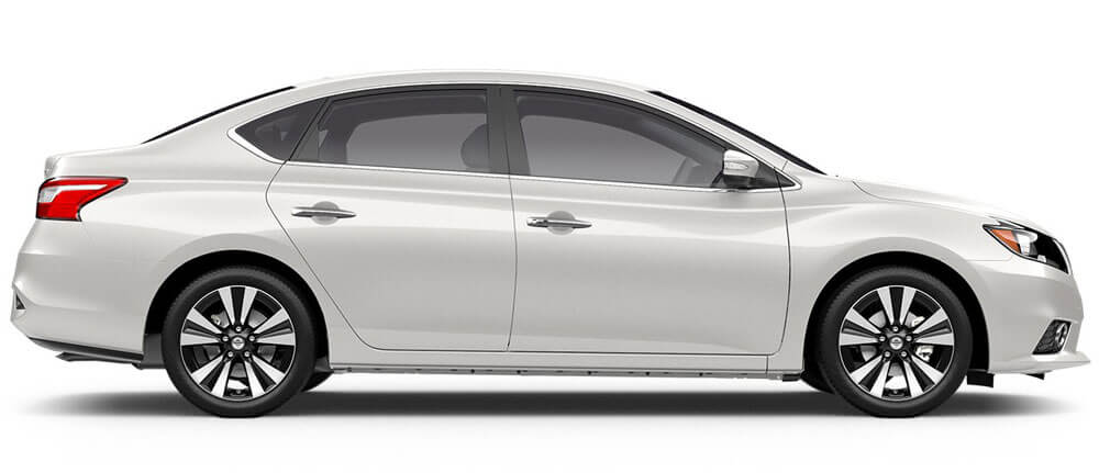 2017 Nissan Sentra sedan in Aspen White