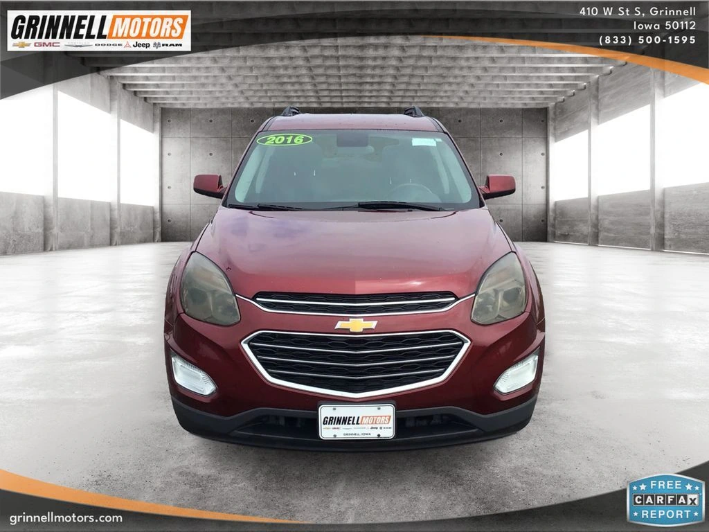 Used 2016 Chevrolet Equinox LT with VIN 2GNFLFEK8G6272903 for sale in Grinnell, IA
