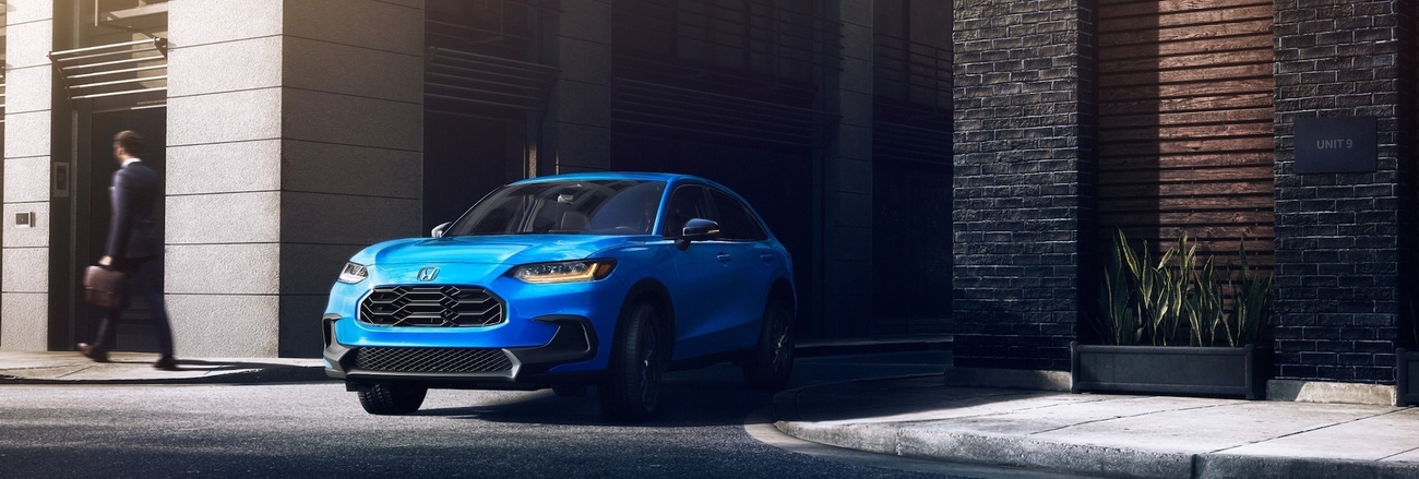 2026 Honda HR-V Sport in Boost Blue Pearl