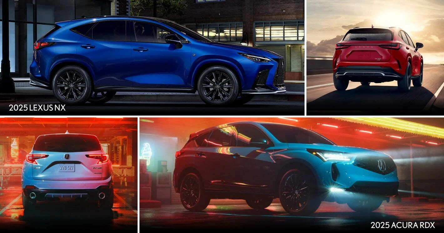 Acura RDX vs. Lexus NX Design and Pricing