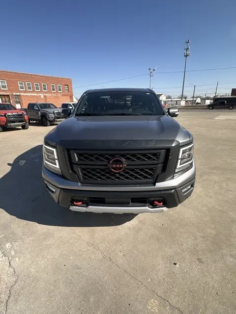 Used 2023 Nissan Titan PRO-4X with VIN 1N6AA1ED7PN110380 for sale in Enid, OK