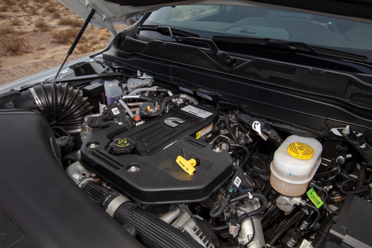 2025 RAM Heavy Duty 6.7L Cummins Diesel Engine Bay