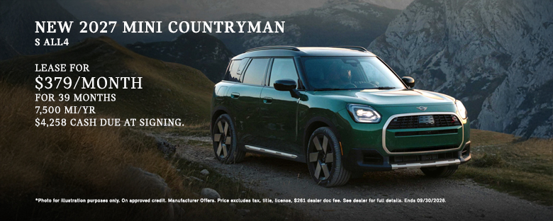 2027 MINI COUNTRYMAN S ALL4 Offer