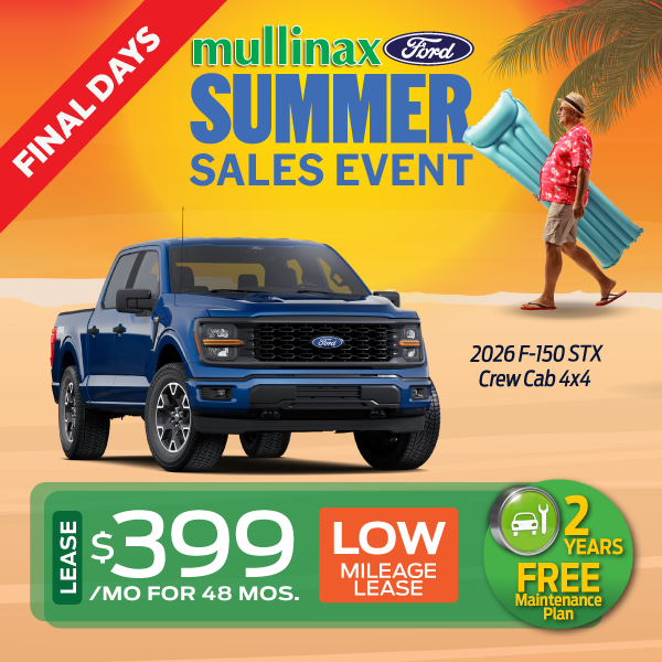 2026 F-150 STX: 2026 F-150 STX CrewCab 4x4 Lease $299/mo for 48 Mos.  $511/mo for 48 Mos.