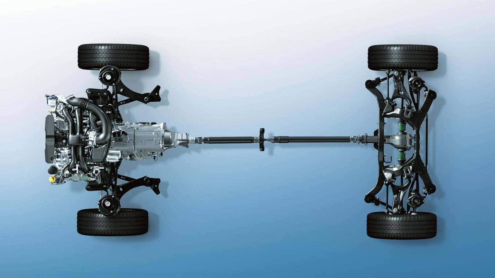 Symmetrical AWD