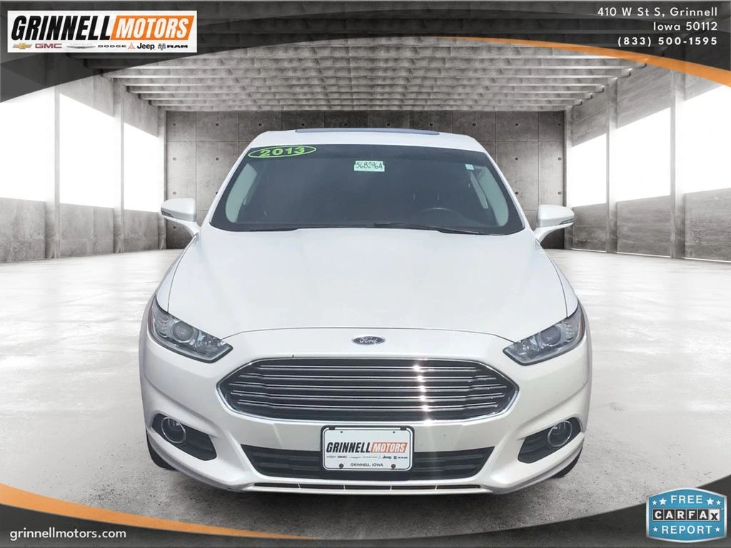 Used 2013 Ford Fusion SE with VIN 3FA6P0HR7DR378823 for sale in Grinnell, IA