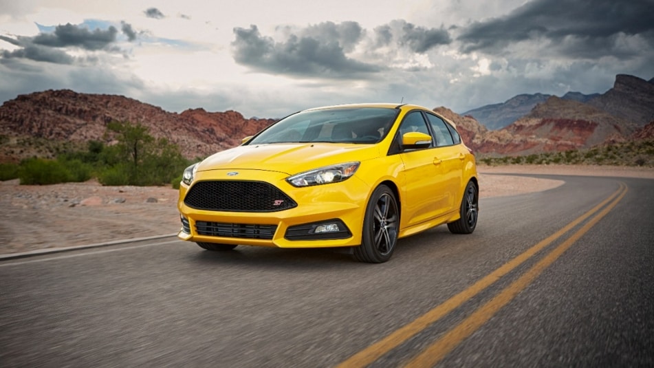 yellow 2018 Ford Focus