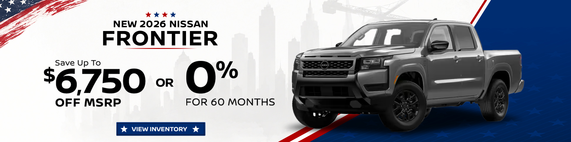 New 2026 Nissan Frontier  