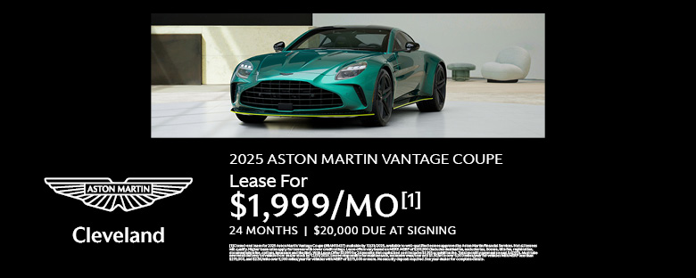 2025 Aston Martin Vantage Coupe