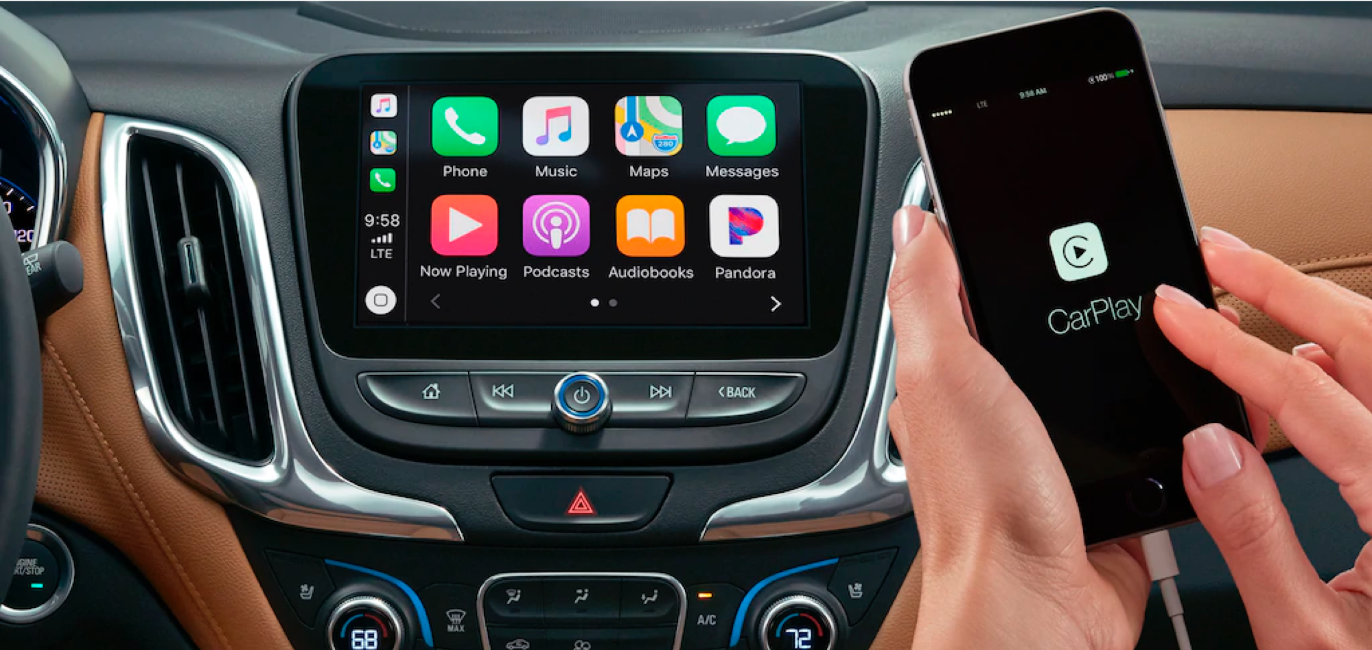 Chevrolet Tech Features on the Infotainment Screen