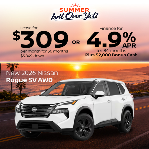 New 2026 Nissan Rogue SV AWD 