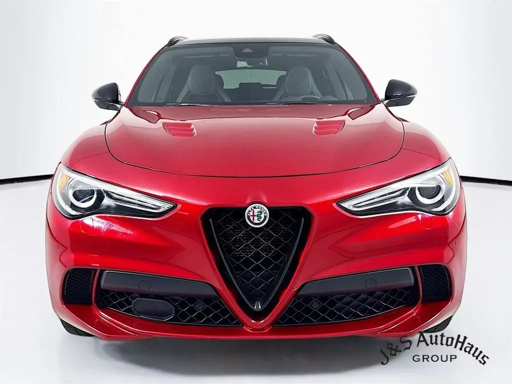 Used 2023 Alfa Romeo Stelvio Quadrifoglio with VIN ZASPAKEV0P7D58428 for sale in Ewing, NJ