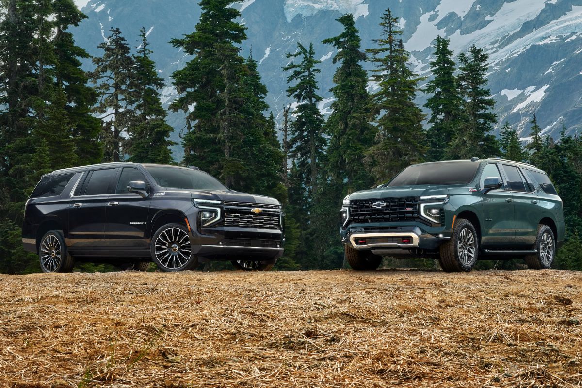 2025 Chevrolet Suburban & Tahoe Exterior Front Profiles